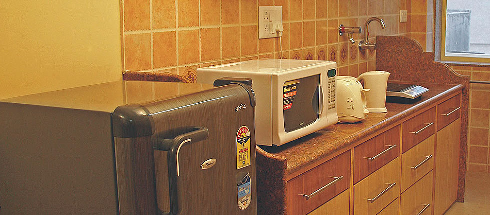 Equipped Kitchen with home appliances